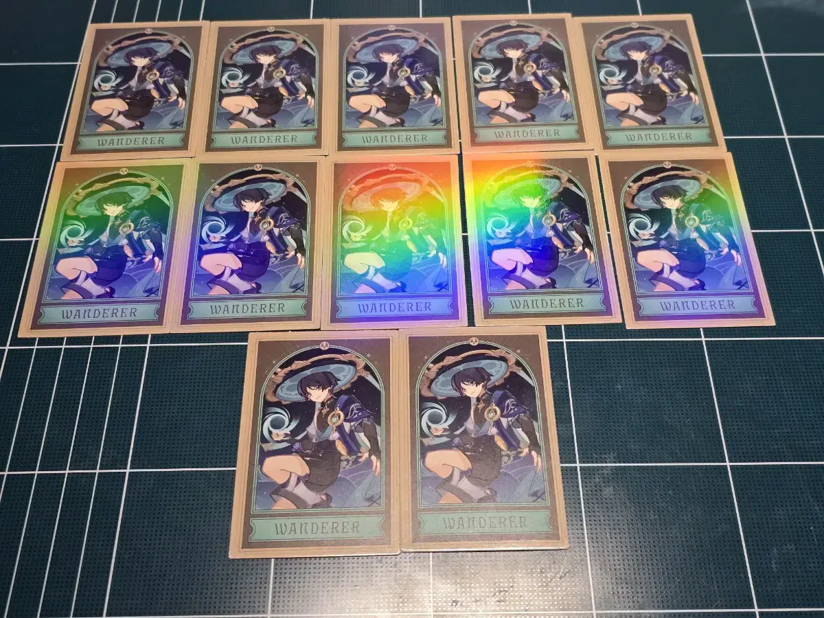 12 Wanderer, Hoyoland Divination Cards in Bulk