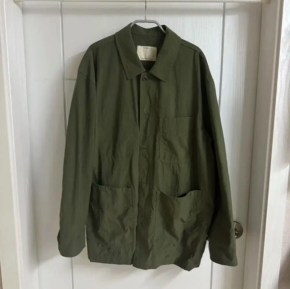 Pottery Nylon Work Jacket Olive Size 2