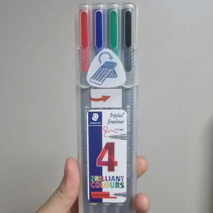 STAEDTLER 4종 펜 0.3mm 새상품 판매