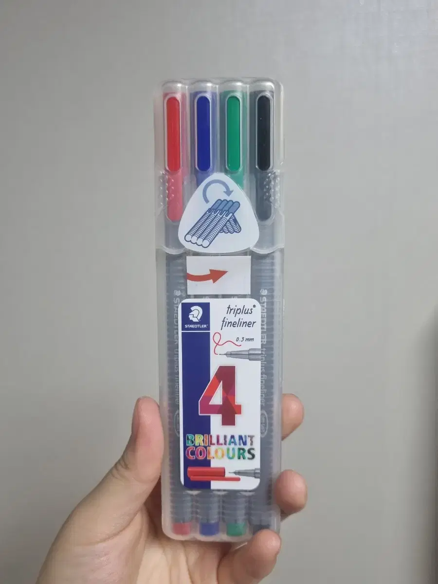 STAEDTLER 4종 펜 0.3mm 새상품 판매