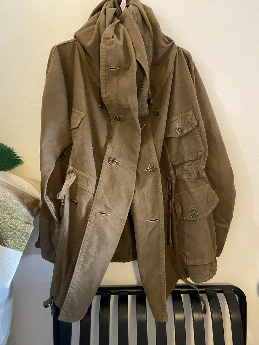 (last price)KAPITAL Ring Coat Moleskin S