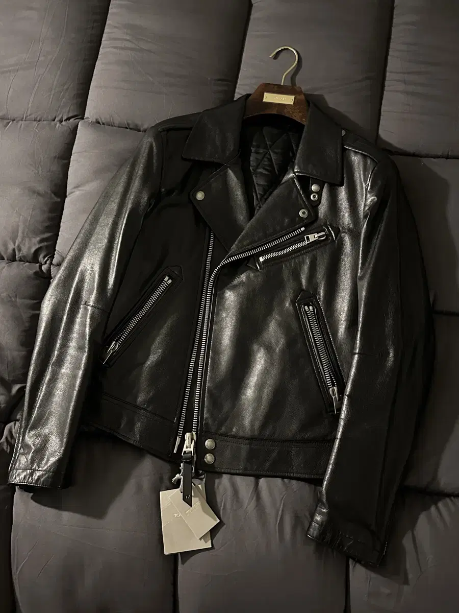 Tom Ford Assymetric Biker Jacket 50