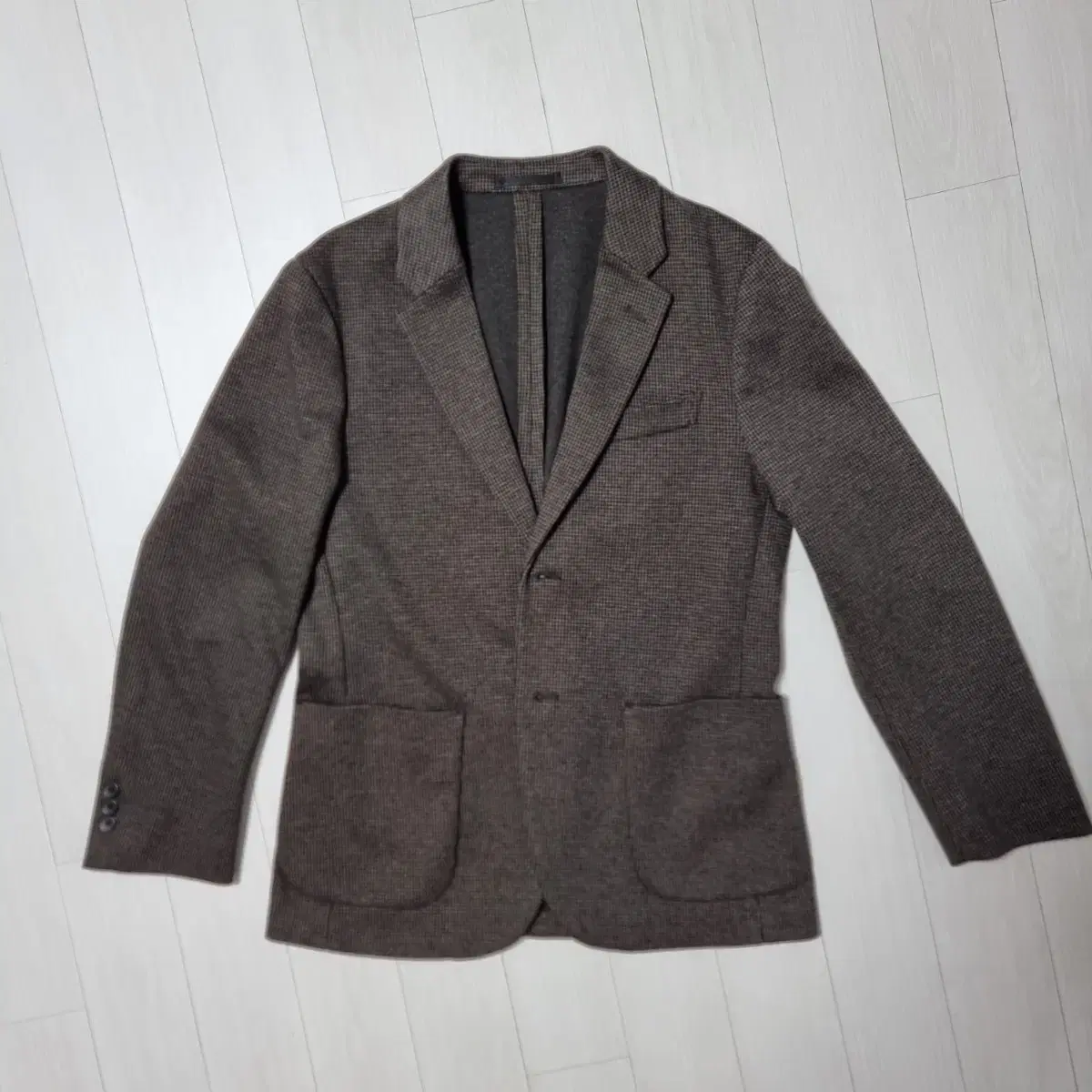 [XS_Dark Brown] UNIQLO Comfort 2B Jacket