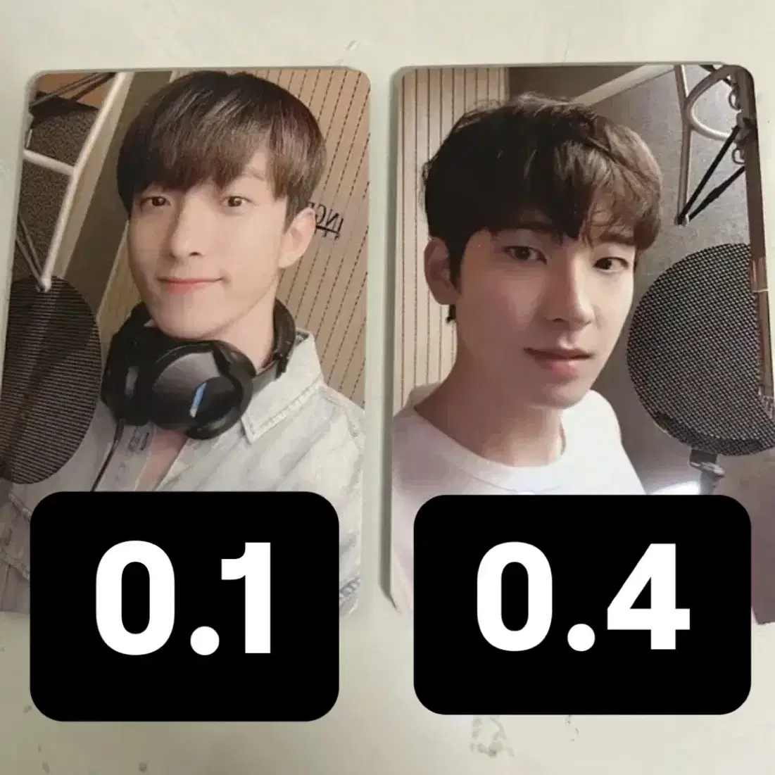 세븐틴 도겸 원우 세미콜론 포카 양도