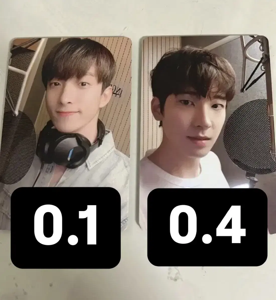 세븐틴 도겸 원우 세미콜론 포카 양도