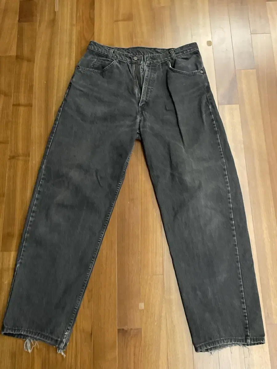 Levi's Wide Denim Black Jeans