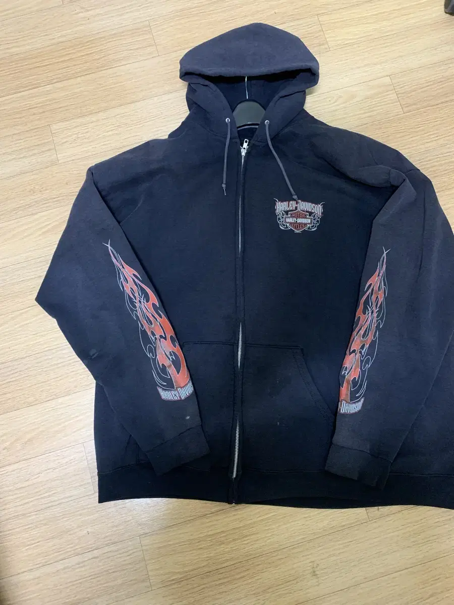 Harley-Davidson Flame Hood Zip Up