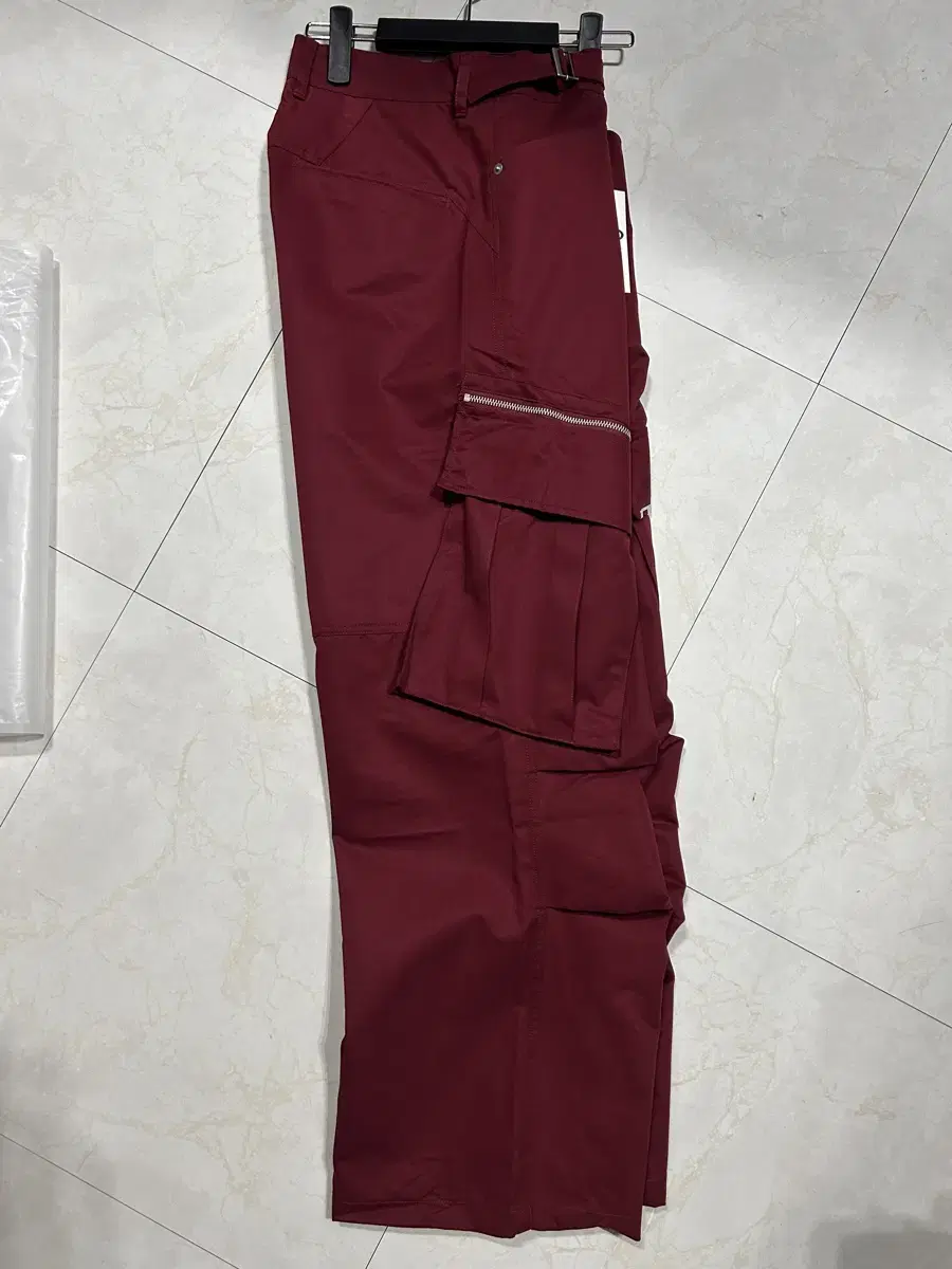 Grimes Big Cargo Pants Burgundy 1 size