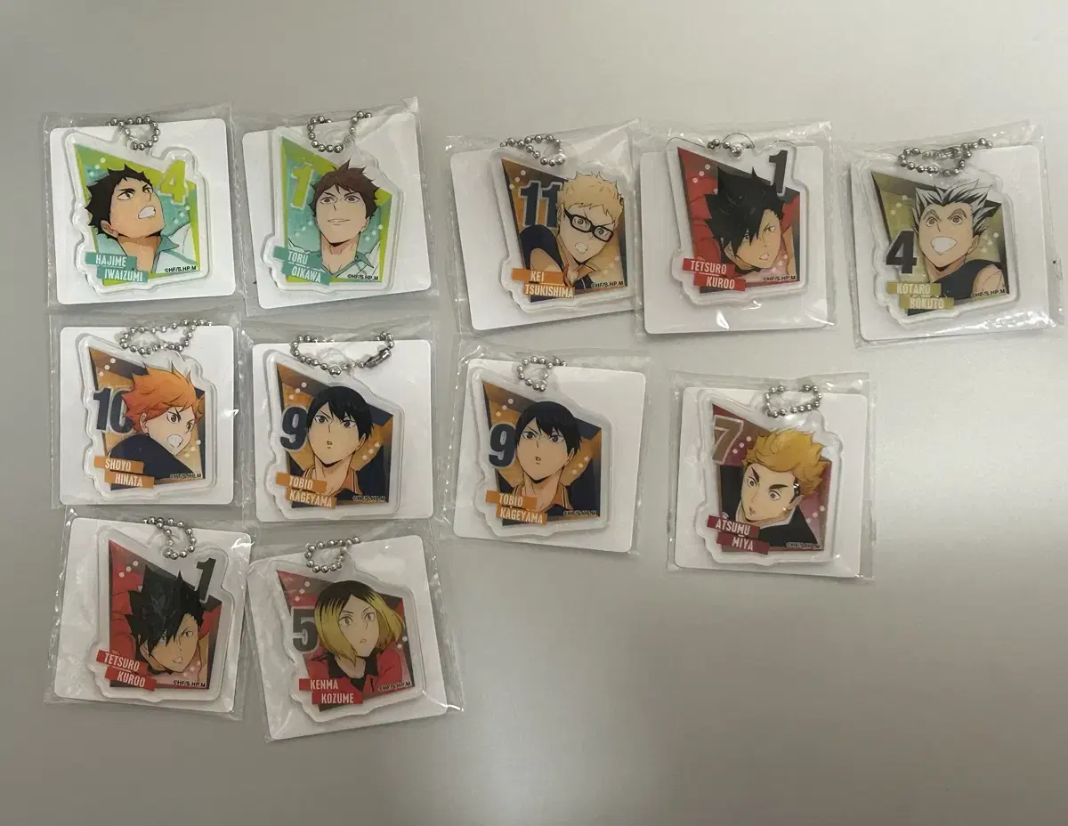 Haikyuu Keychain acrylic Gacha