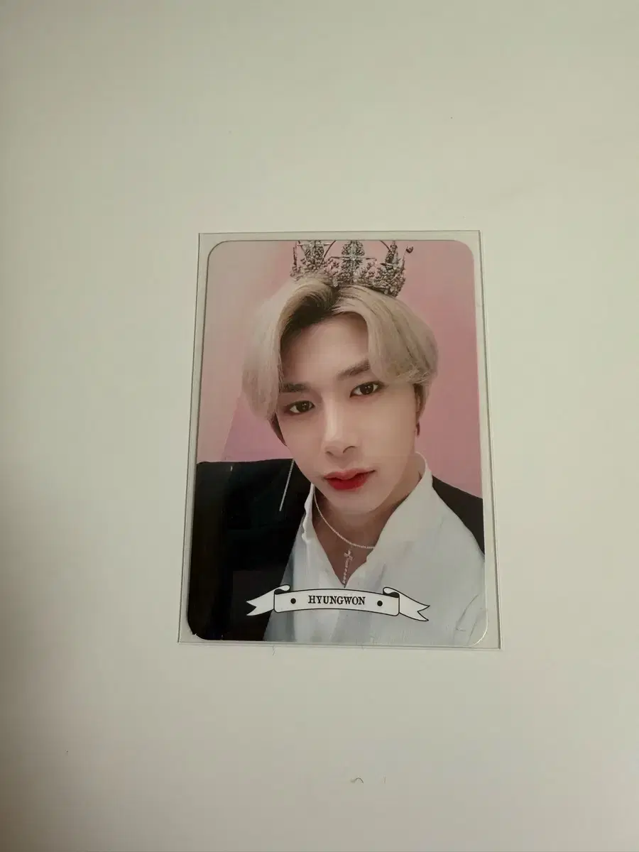 Hyungwon MX KINGDOM Photocard