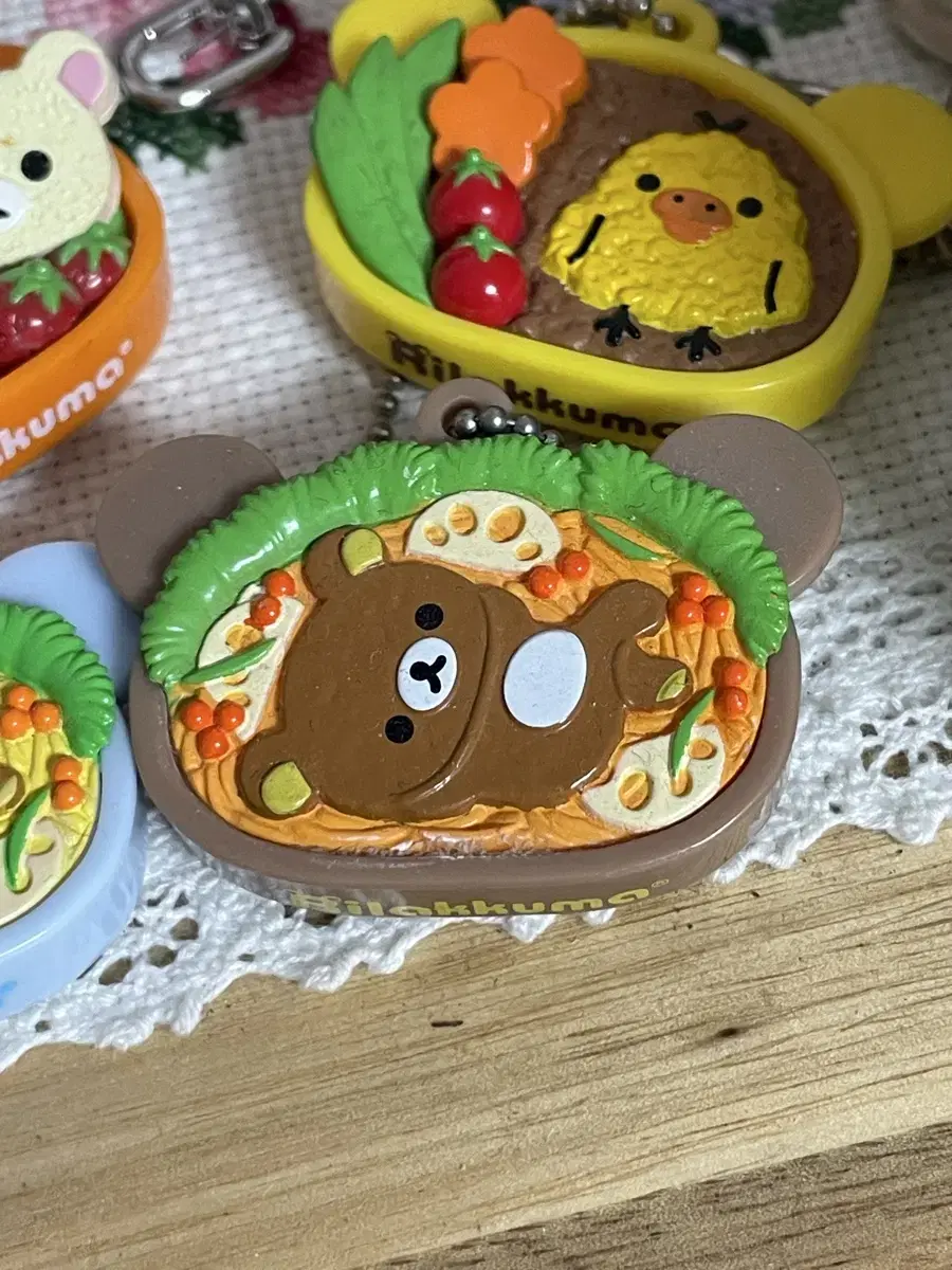 Rilakkuma Bento Keyring