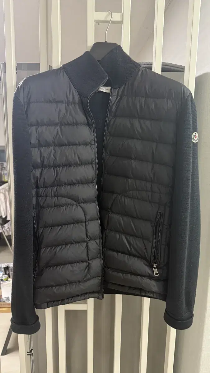 Moncler kim hyunwoo Knit padded black (L)