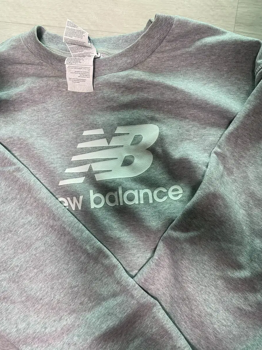 [M]New Balance Man to Man Gray