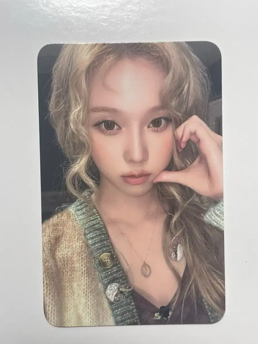 aespa winter md photocard