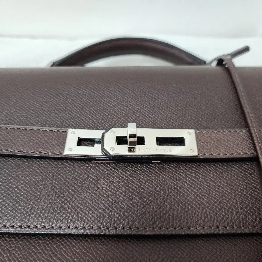 Hermes Kelly Depeche Briefcase 38 Epsom(