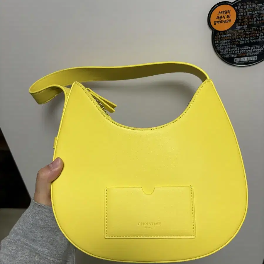 크리스틴 프로젝트 DROP HOBO BAG