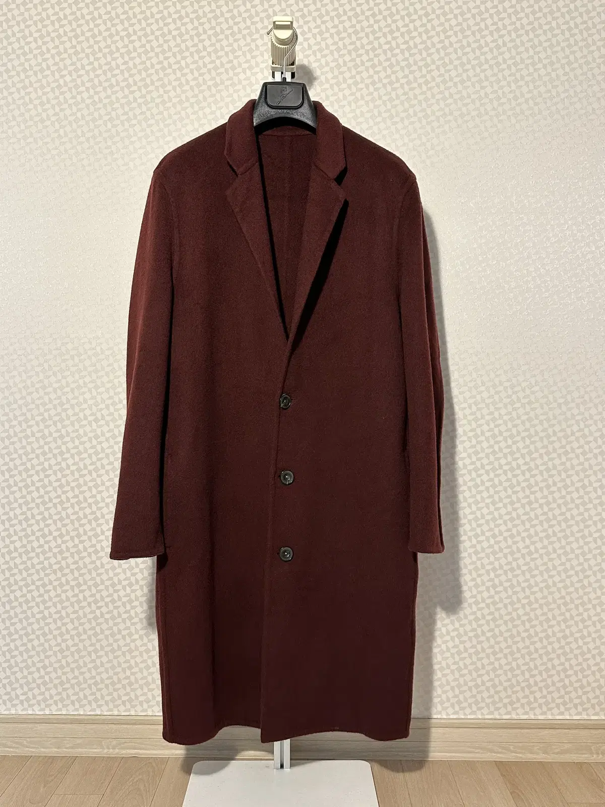 Mamagari Handmade Burgundy Coat