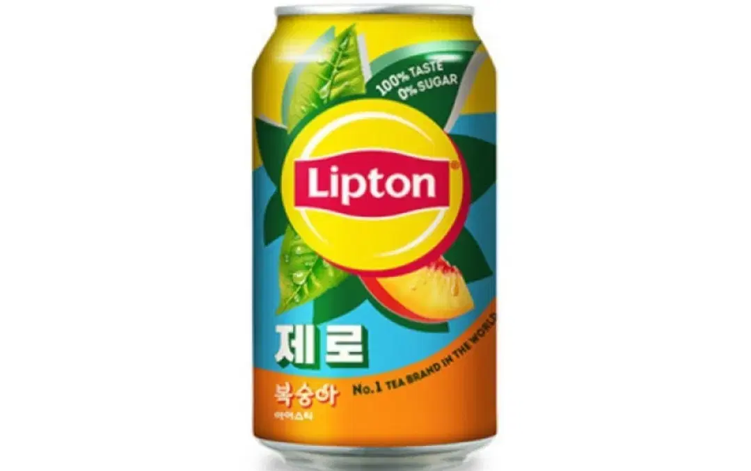 립톤 아이스티 제로 복숭아 355ml 24캔