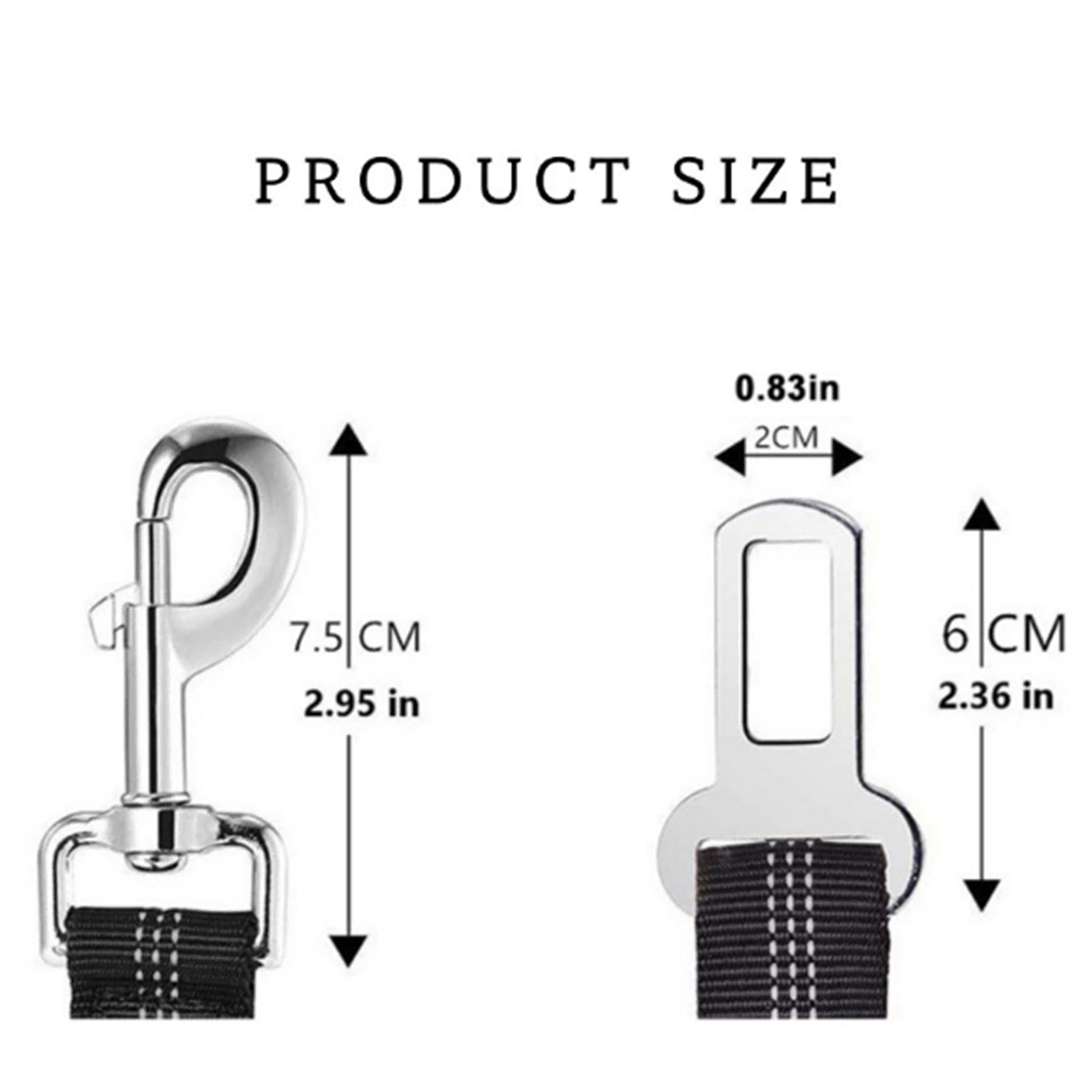 애견 카시트 안전벨트 [무배/1+1] 강아지 반려견 차량용 여행용 벨트