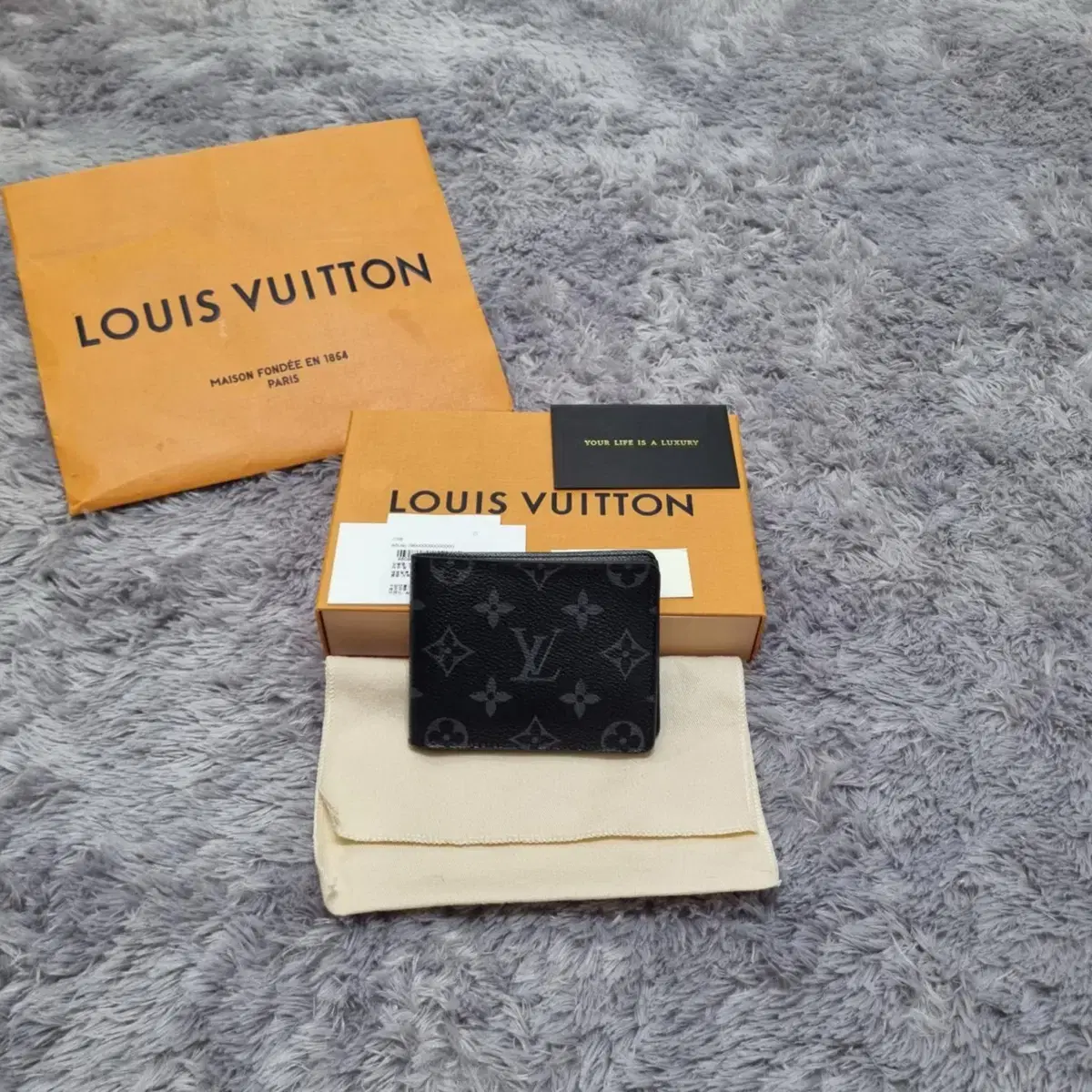 {Full Configuration}Louis Vuitton Eclipse Wallet Dior Bottega Veneta Gucci Goyard