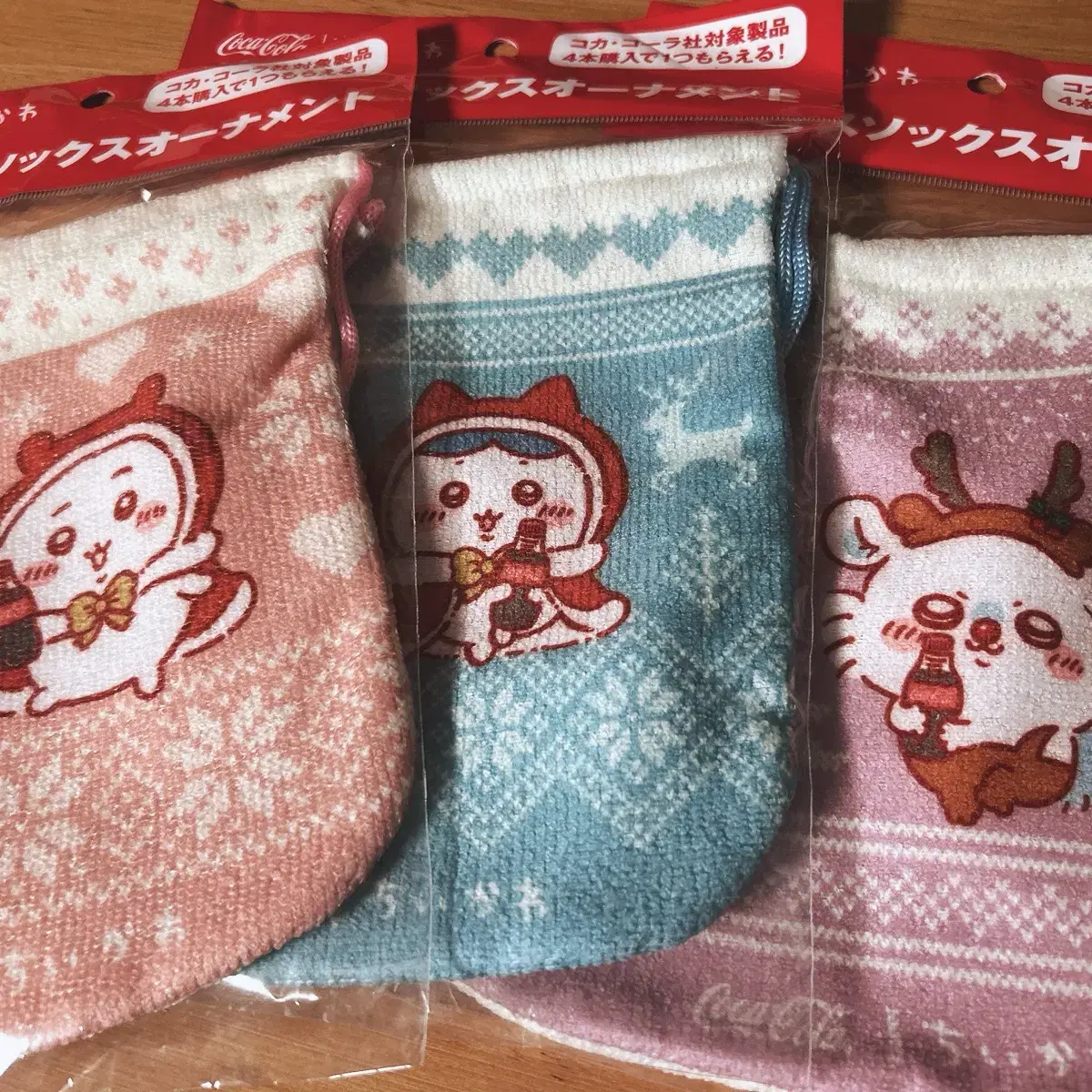 Chiikawa Christmas Stocking Ornaments