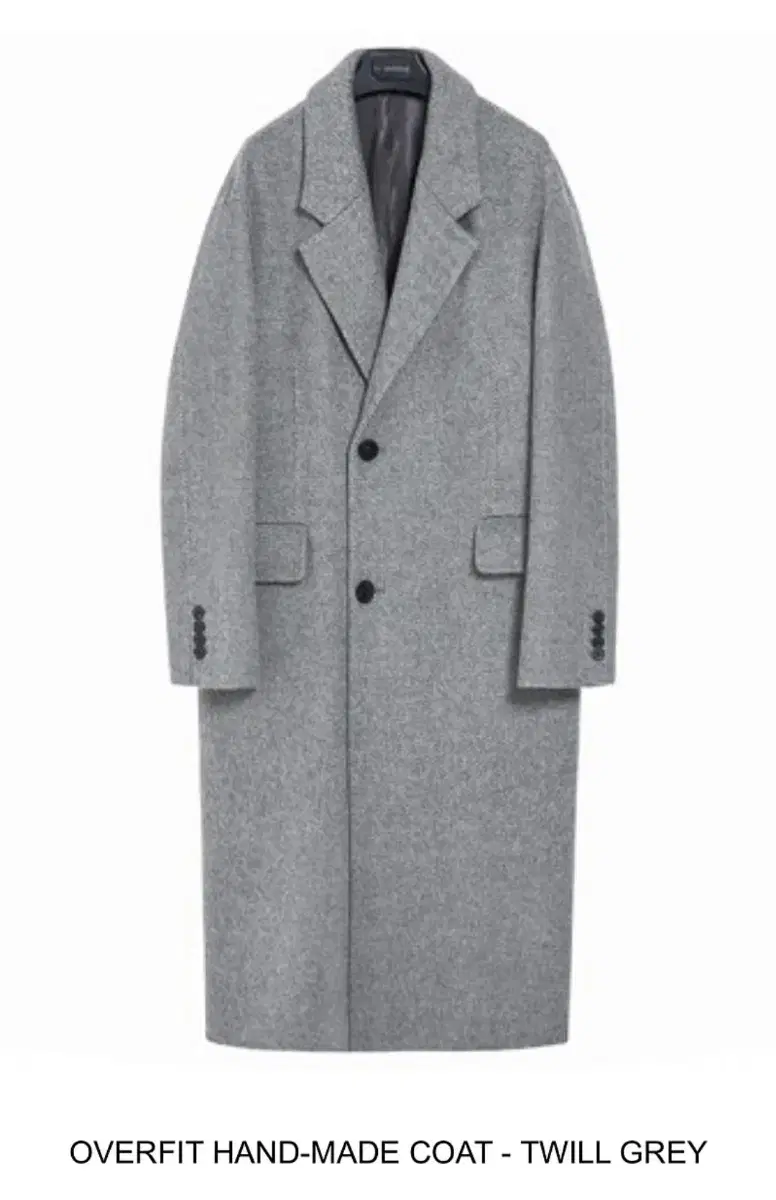 Mamagari Handmade Twill Single Gray Coat 50