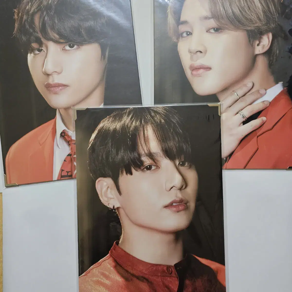 (Unsealed / bulk of 3) jungkook Taehyung jimin PFO BTS bangtan Premium Photo