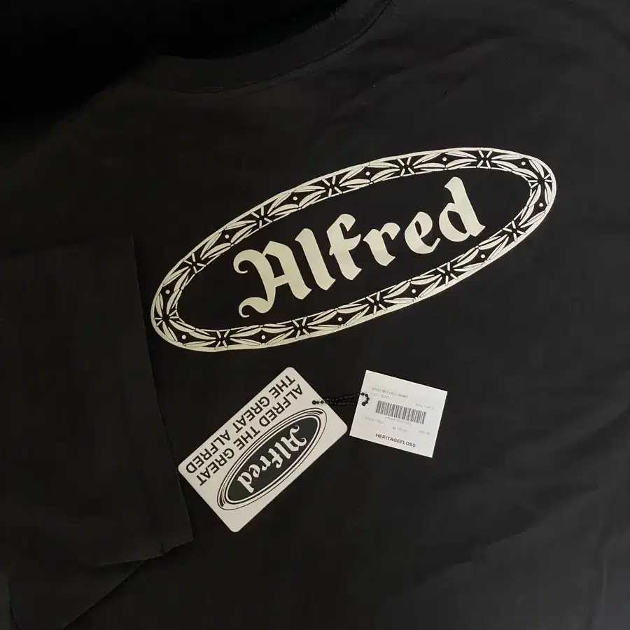 (L) 알프레드 반팔 VTG FRED OG T-SHIRT (BLACK)