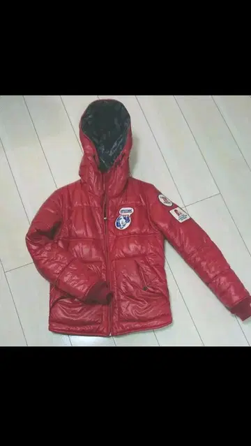 히스테릭 글래머 프리마로프트 나일론 타프타후데트 블루종