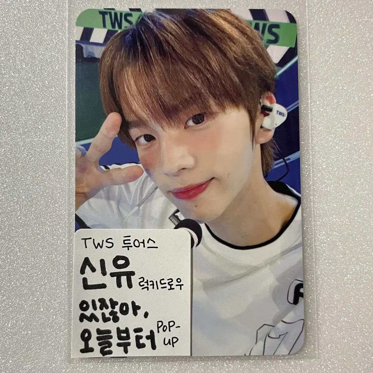 Tws TWS Xinyu you know, starting today pop up photocard wts