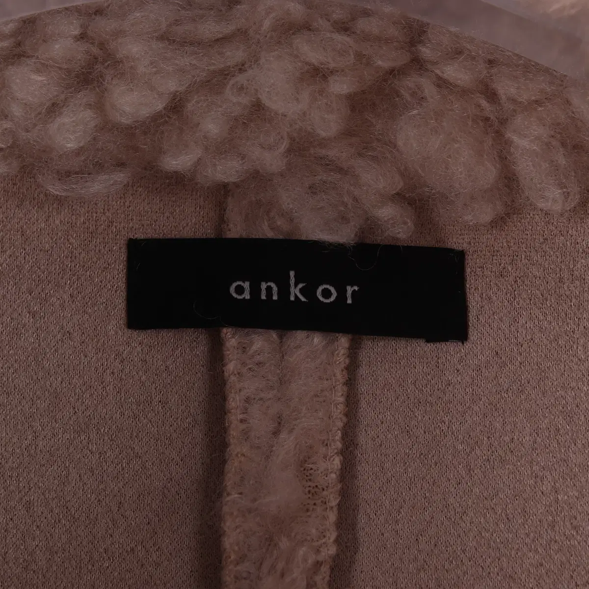 ankor 앵커 뽀글이 크롭 오버 코트 (F)