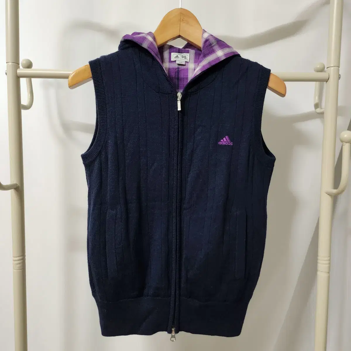 C942 [S] Adidas Golf Women's Knit Hooded Jo