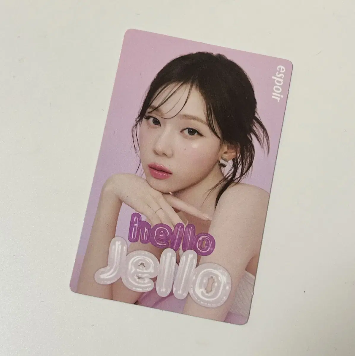 Espoir winter photocard