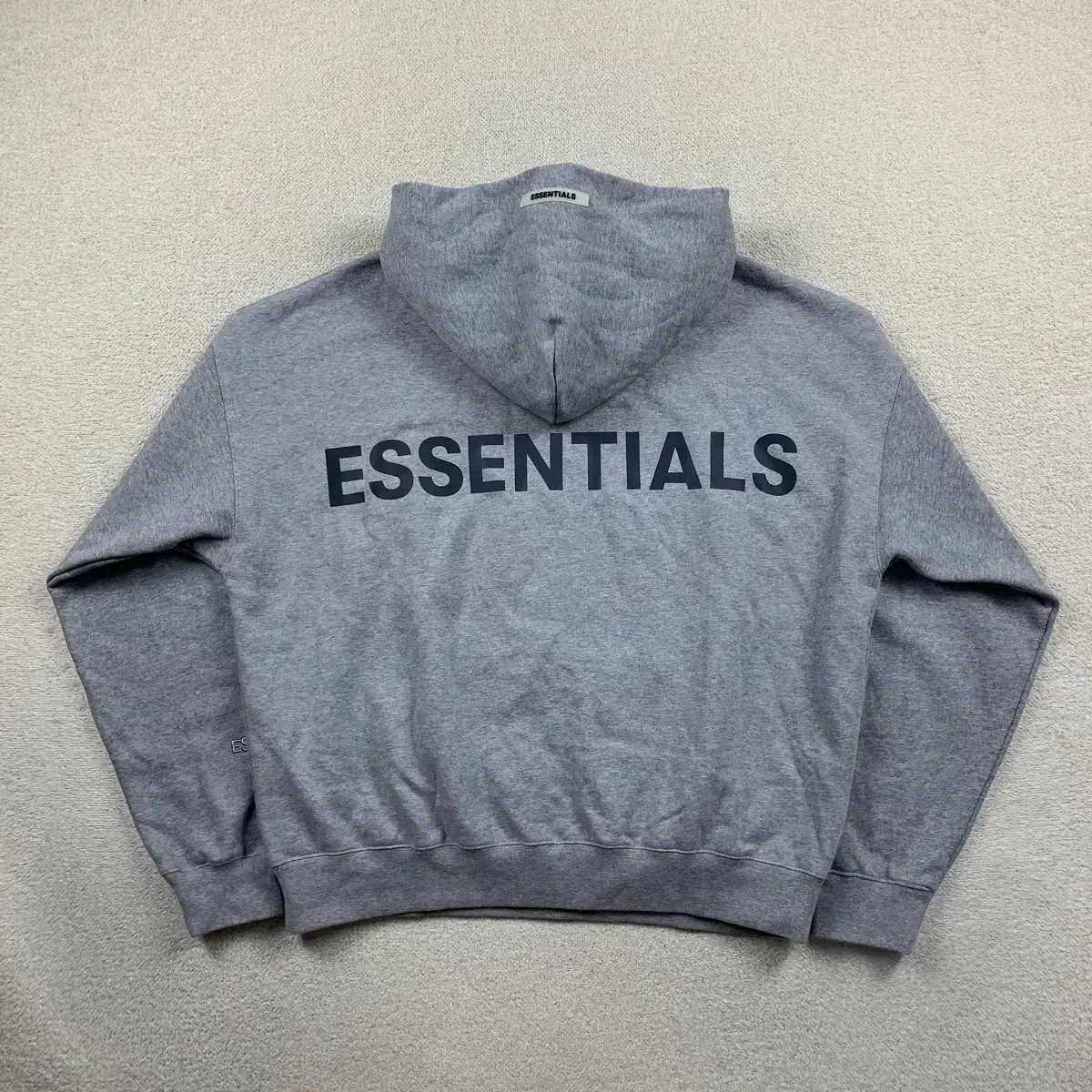 Pierre & Mieux Essential Scotch Logo Gray Hoodie