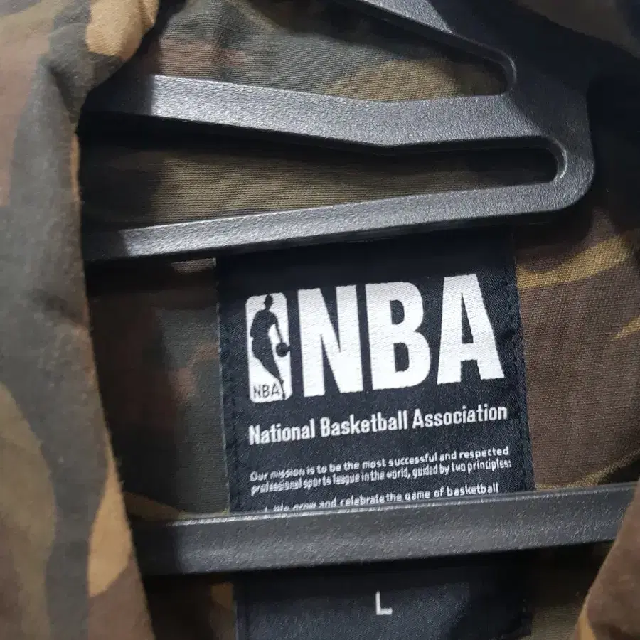 NBA 카모 자켓 L