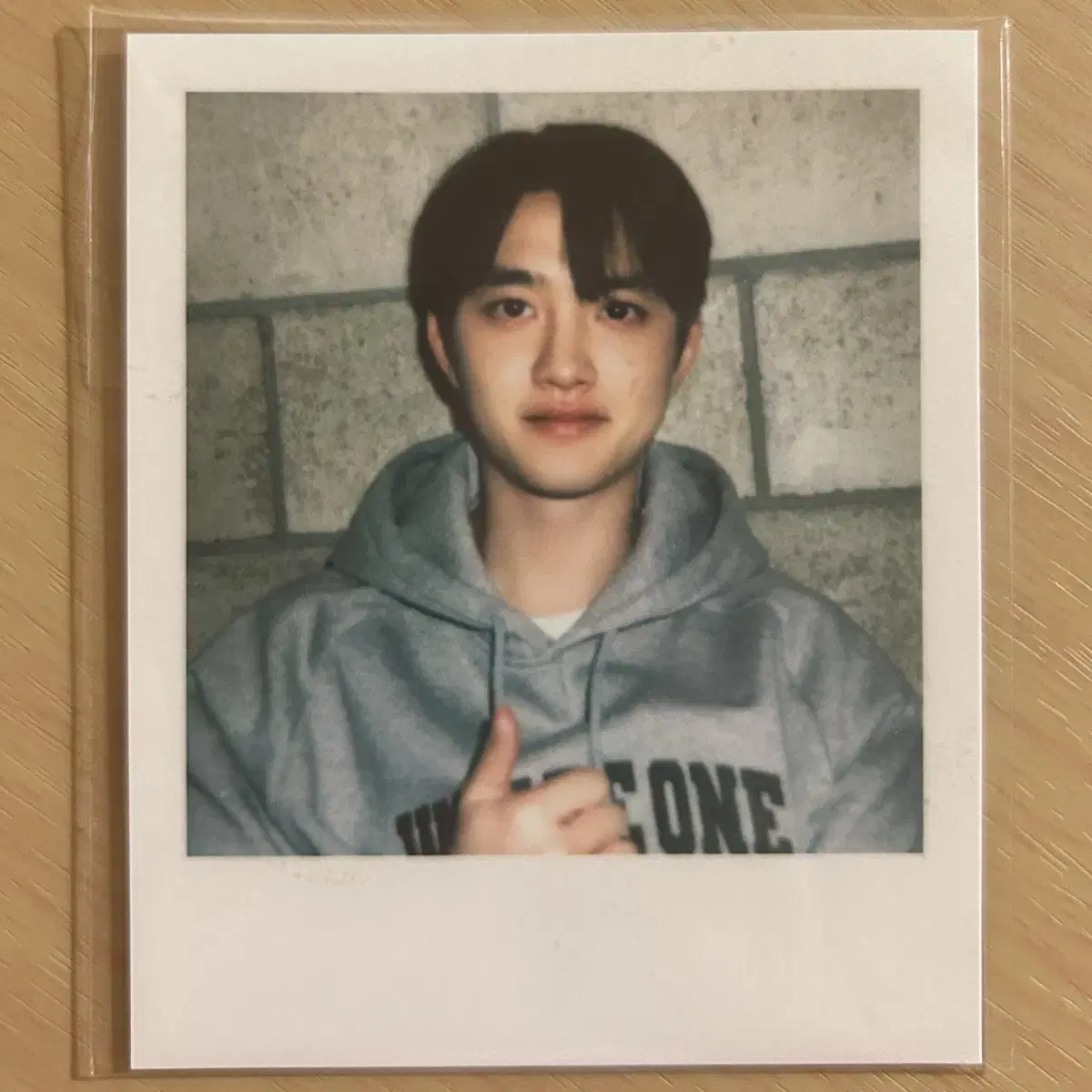 Exo d.o. do kyungsoo seasons greetings polaroid Photocard