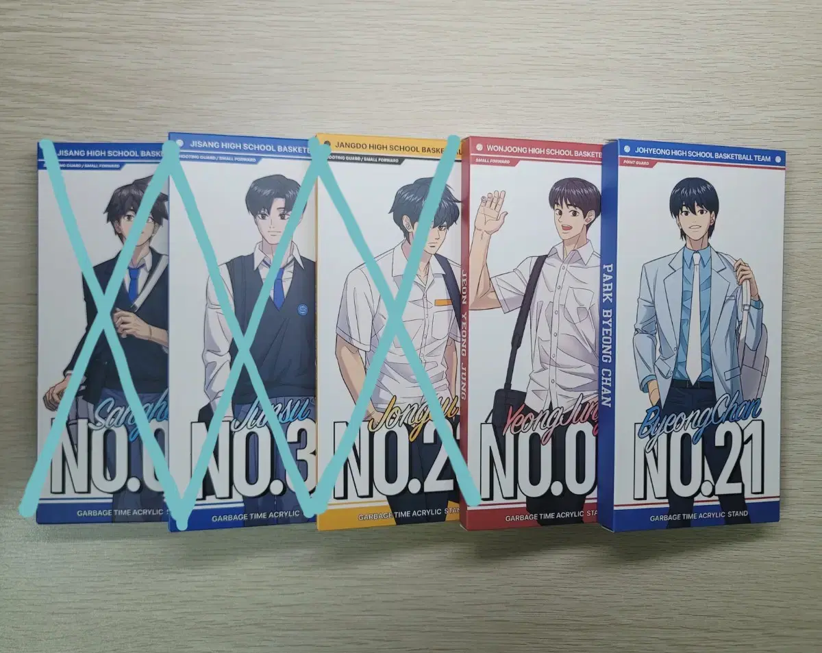 GarbageTime 2nd Pop Up LD Acrylic sealed Sung Junsoo Jeon Youngjoong Park Byungchan Wonga Yangdo