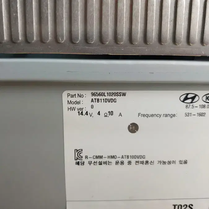 DN8 AVN 96560L1020SSW 자동차중고부품 카오디오