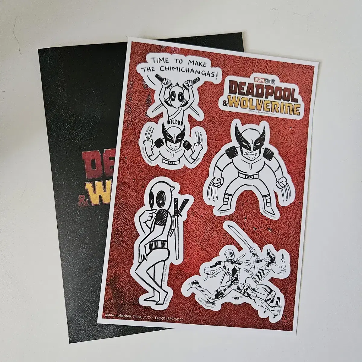 Marvel Deadpool and Wolverine Early Bird sticker for sale