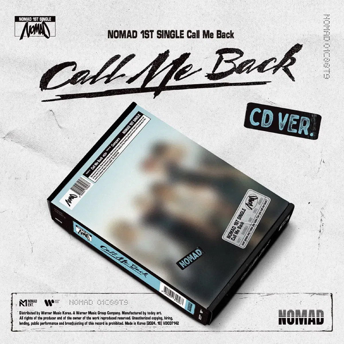 NOMAD 노매드 1st single [Call me back] 미개봉