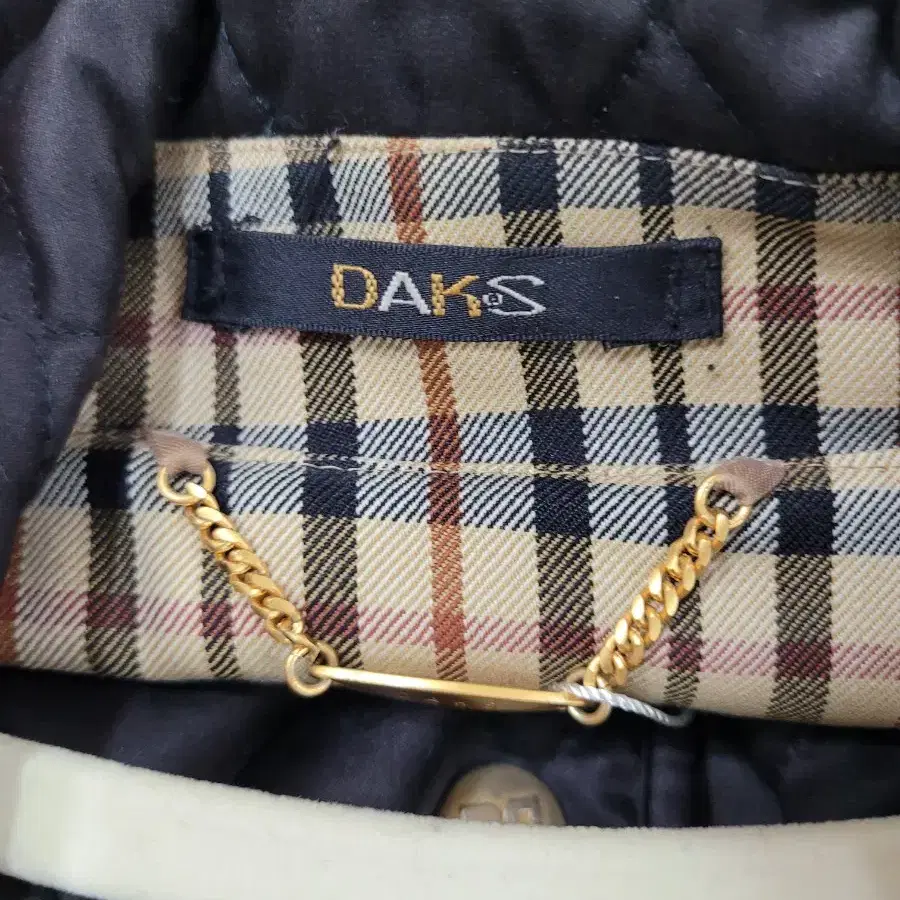 닥스 DAKS 퀼팅 반코트 M