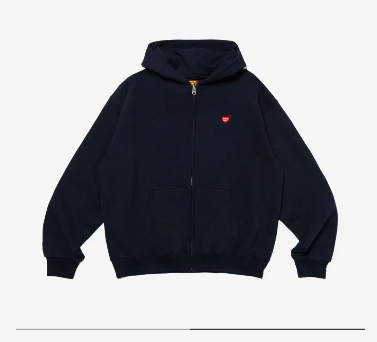 HumanMade Hooded Zip-up Navy M