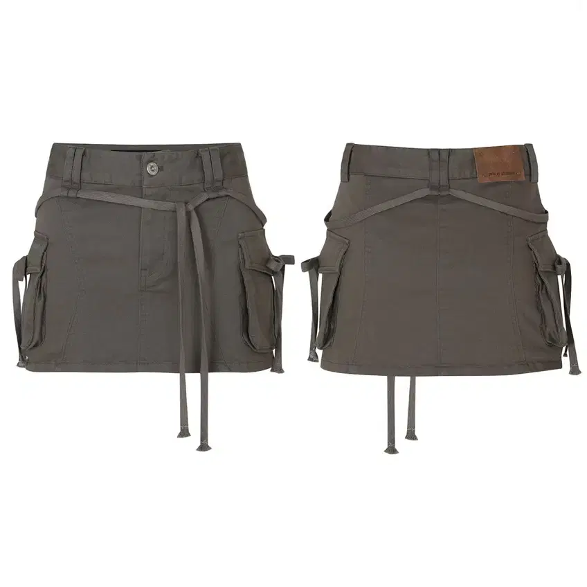 페인오어 LIV MINI SKIRT brown