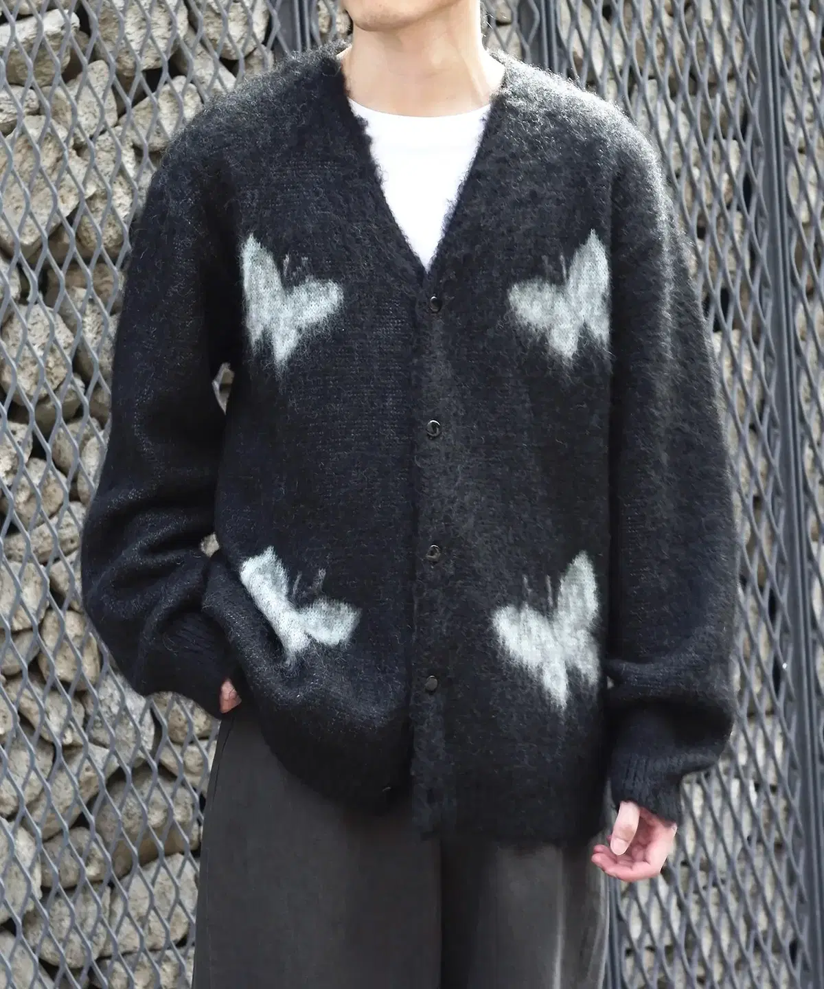 [Overseas] Needles X Studios Papillon 4 Mohair Cardigan 24FW