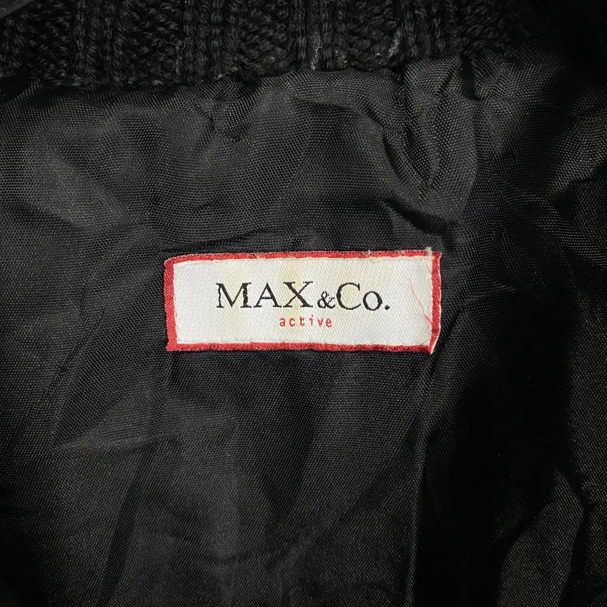 빈티지 MAX & CO MAX MARA 투웨이 지퍼 다운 점퍼