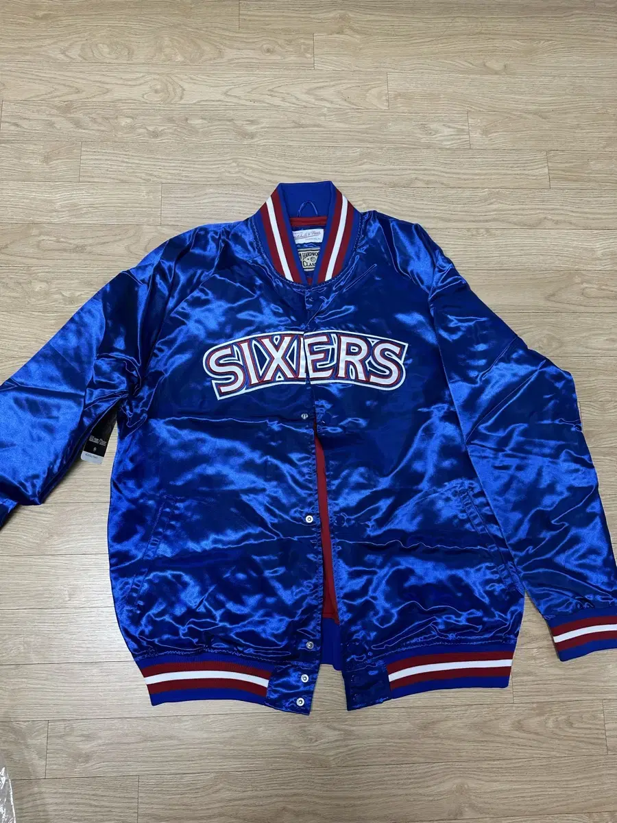 미첼앤네스 76ers 사틴자켓