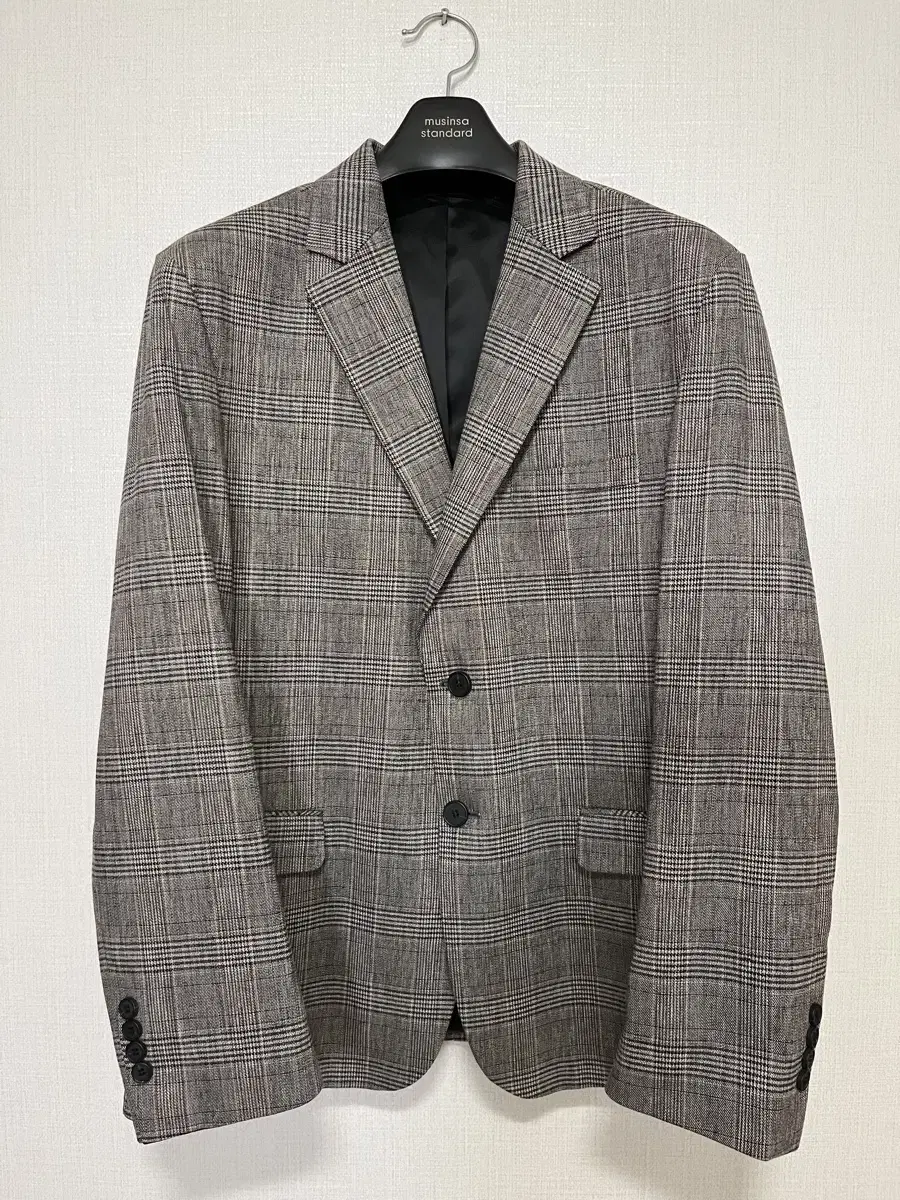 Glencheck single blazer