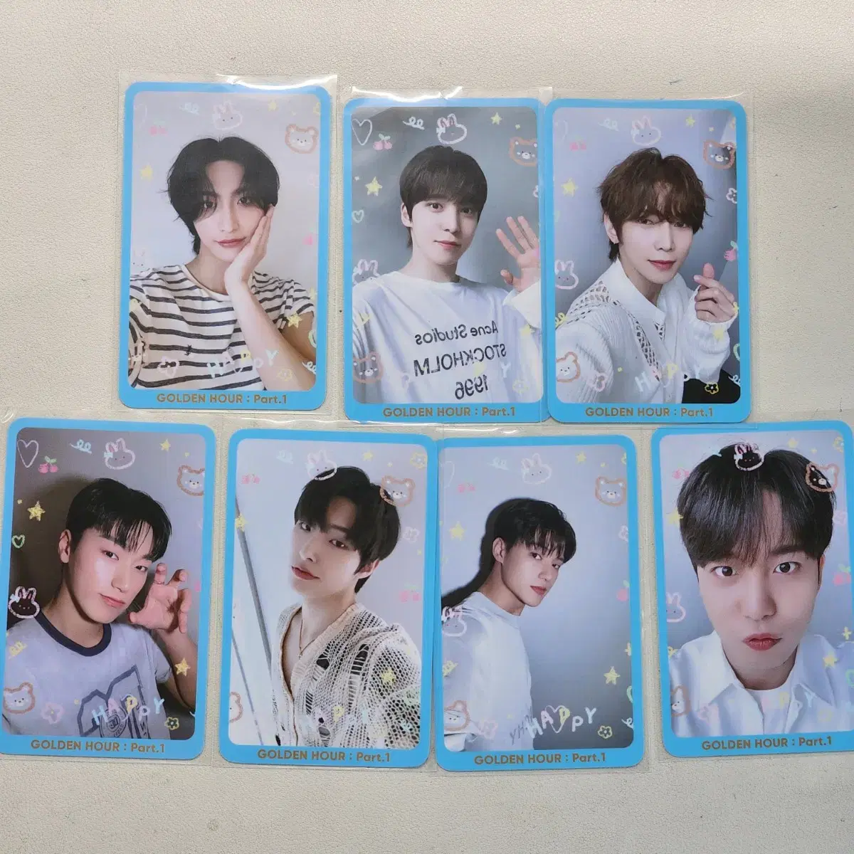 ateez broadcast workmypan photocard bulk wts(last photo check)