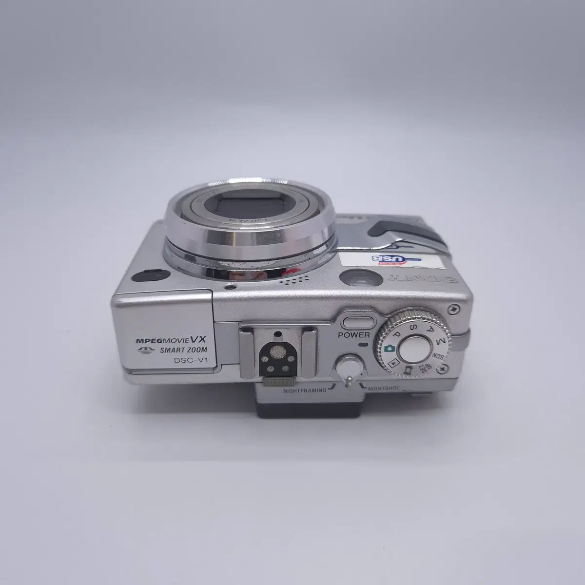 소니 SONY DSC-V1 실버 빈티지 디카 레트로 카메라