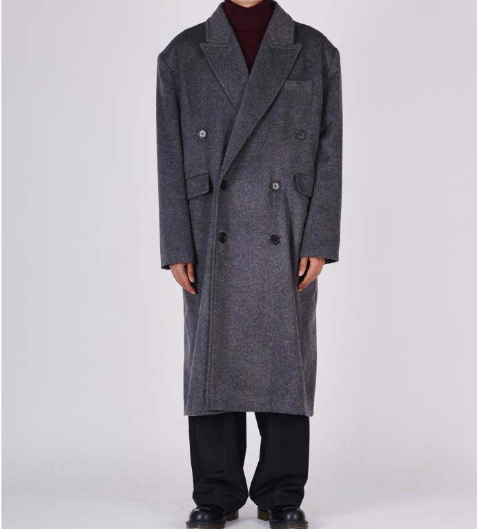 ONESE BLANKET DOUBLE BREASTED COAT